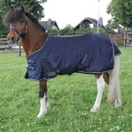Waldhausen Shetty Regendecke mit Kreuzgurten - Marine
