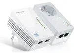 TP-LINK AV500 300Mbps WLAN Powerline Extender KIT (TL-WPA4226KIT) - Wei&szlig;