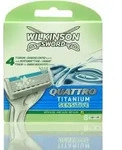 Wilkinson Sword - Quattro Titanium Sensitive ( 8 pcs ) - Spare head