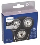 Philips SHAVER Series 5000 SH50 SH50/50 Ersatz-Scherk&ouml;pfe, 3 Kopf/K&ouml;pfe, Chrom,