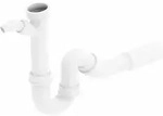 SCHOCK Syphon Geruchsverschluss 11/2'' mit Anschluss f&uuml;r Sp&uuml;lmaschine Abgang 40 mm