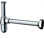 Tassensiphon installationsfreundlich chrom chrom - Wei&szlig;
