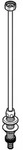 Grohe WAS-Sp&uuml;lendurchf&uuml;hrung 1/2", verstellbar 7 cm Chrom - Silber