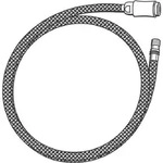 Grohe Minta Auslaufbrause f&uuml;r Einhand-Sp&uuml;ltischbatterie chrom - 46519000 - Wei&szlig;