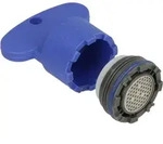 GROHE Mousseur Strahlregler Einsatz, AG M21,5 x 1 - 48270000 - Silber/Schwarz
