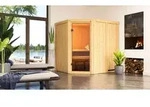 Karibu Sauna Innensauna Lilja Eckeinstieg ohne Zubeh&ouml;r 196x170x198 cm ohne...