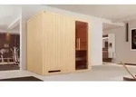 Elementsauna HALMSTAD 2 GT OS 7,5 KW x B x T x H x 194 x 177 x 199 - Braun