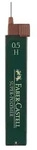 Faber-Castell 120511, H, Schwarz, 0,5 mm, 12 St&uuml;ck(e), Faber-Castell TK 9400, Box