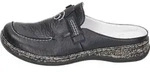 Rieker Damen Pantolette schwarz, Damen:36 EU - Schwarz - 36