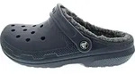 Crocs Classic Fuzz-Lined Clog 203591-459 (37/38/navy-charcoal) - Marine/Dunkelgrau -