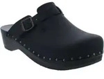 Berkemann Original Riemen-Toeffler, schwarz Glattleder 00402-900 48 1/2 - Blau...
