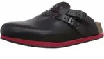 Birkenstock Superlauf Kay SL Damen-Clog, schwarz/rot EN ISO 20347:2012 SRC, schmale