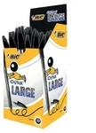 BIC 880648, Stick-Kugelschreiber, Schwarz, 50 St&uuml;ck(e) - Schwarz/Transparent