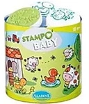 Aladine Stempelset Bauernhoftiere - Kreatives Spielzeug f&uuml;r Kinder