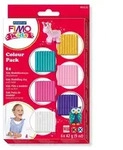 FIMO kids Colour Pack - girlie 6x42g, 1St&uuml;ck - Bunt