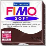 FIMO, Modelliermasse, Knete schoko soft normal - Braun