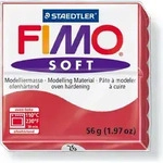 FIMO, Modelliermasse, Knete kirschrot soft normal - Rot