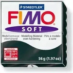 FIMO, Modelliermasse, Knete schwarz soft normal - Schwarz