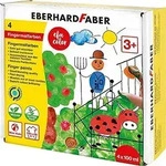 Eberhard Faber 578804, Blau, Gr&uuml;n, Rot, Gelb, Waschbar, 100 ml - Blau