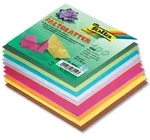 Folia Faltbl&auml;tter 70g/m2, 15x15cm, 100 Blatt, 10 Farben - Rosa