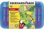 Eberhard Faber Wax 8+2, 10 St&uuml;ck(e), Mehrfarbig, Dreieck, Wachs, Box