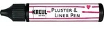 Kreul PicTixx Pluster & LinerPen schwarz 29 ml - Schwarz