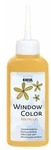 KREUL 42744 - Window Color gold 80 ml, Fenstermalfarbe mit Metalliceffekt auf