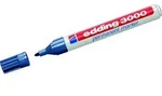Edding 3000, Rundspitze, Blau, Rot, Wei&szlig;, Aluminium, Kunststoff, 1,5 mm, 3 mm,...