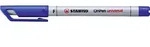 Folienstift - STABILO OHPen universal - wasserl&ouml;slich fein - Einzelstift - blau -