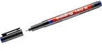 Edding 4-140003, Blau, Extrafein, Schwarz, Kunststoff, Rund, 0,3 mm - Schwarz