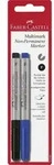 Faber-Castell 151498, 2 St&uuml;ck(e), Schwarz, Blau, Mehrfarbig, Recycelbarer