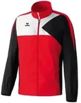 Erima Premium One Pr&auml;sentationsjacke rot/schwarz/wei&szlig; S - Rot/Schwarz - S