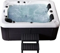 Home Deluxe 8086, HOME DELUXE - Outdoor Whirlpool - Beach Pure - Ma&szlig;e: 210 x 155 x