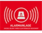ABUS Warnaufkleber Alarm (ohne -Logo) 148 x 105 mm (Art.-Nr. AU1322), 148 x 105 x 2