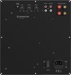 Monacor SAM-500D, 500 W, Aktiver Subwoofer, 20 - 200 Hz, 700 W, 22000 Ohm, Schwarz