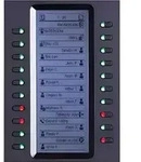 Grandstream GXP-2200 Extension LCD-Keypad - Schwarz