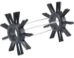 KS TOOLS 550.7228 B&uuml;rstenaufsatz DN 100zu Rohrkamera - Schwarz