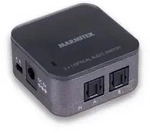 Toslink Audio Switch - Marmitek Connect TS21 - Audio Weiche Optical - 2 Ein / 1 Aus -