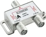 Schwaiger VTF8842 241, Kabelsplitter, 5 - 2400 MHz, Silber, Aluminium, 1 St&uuml;ck(e),