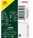 Mini-X-Line-Schrauberbit-Set, 25-teilig