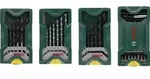 Bohr- Schrauberbit-Set 3+1, Mini-X-Line, Metall-, Stein-, Holzbohrer, Bit-Set