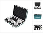Makita D-47307 16-teiliges Lochs&auml;gen Set + Auswurffeder und 2x Aufnahme mit