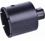 Wolfcraft Bohrkrone, diamantbestreut &bdquo;Ceramic&ldquo;, f&uuml;r Winkelschleifer I 5947000