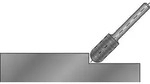 Ruko Hartmetallfr&auml;sstift Form C Durchmesser 10mm HM WRC - 116022