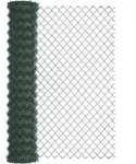 Alberts Maschendraht Geflecht, H&ouml;he 125 cm, L&auml;nge 15 m, gr&uuml;n, Viereckgeflecht