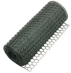 6eck Geflecht 10 m 25x0,7x500 mm, verzinkt - Silber