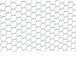Alberts Sechseckgeflecht, H&ouml;he 50 cm, L&auml;nge 10 m, verzinkt, Maschung 13 mm, f&uuml;r