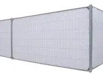 Bauzaunplane Profi 1,76x3,41 m wei&szlig; Plane Bauzaun - Wei&szlig;
