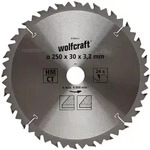 Wolfcraft Tischkreiss&auml;geblatt Hartmetall &Oslash; 250 mm 24 Z&auml;hne