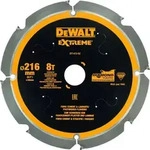 DeWalt Kreiss&auml;geblatt PCD 216/30 mm 8Z